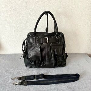 Dulce 100%  Brazilian Leather Satchel Crossbody Bag